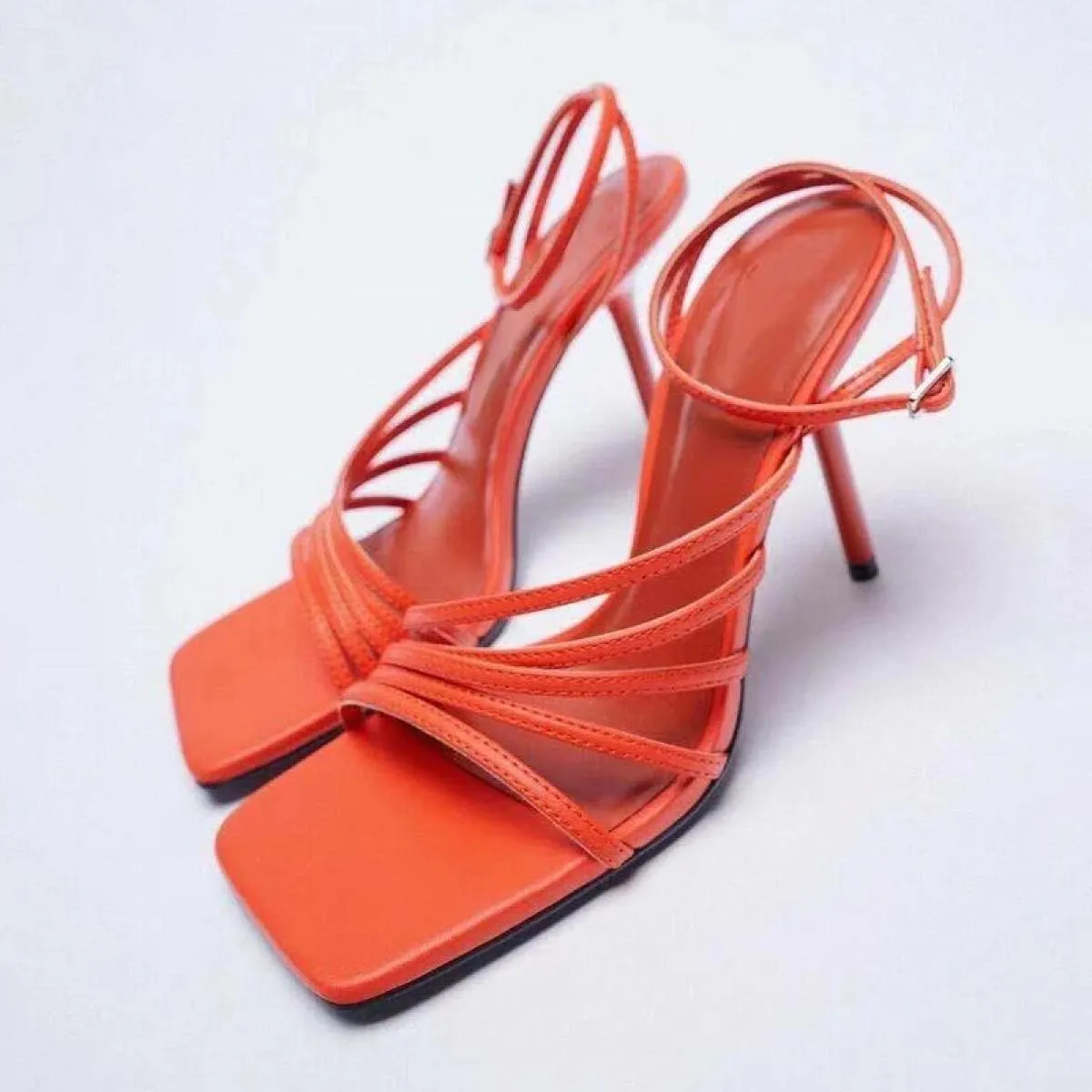 2023 Estate Infradito Scarpe Da Donna Sandali Piatti Moda Donna Sandali Con Cinturino Alla Caviglia Sandali Con Suola Spessa Cau