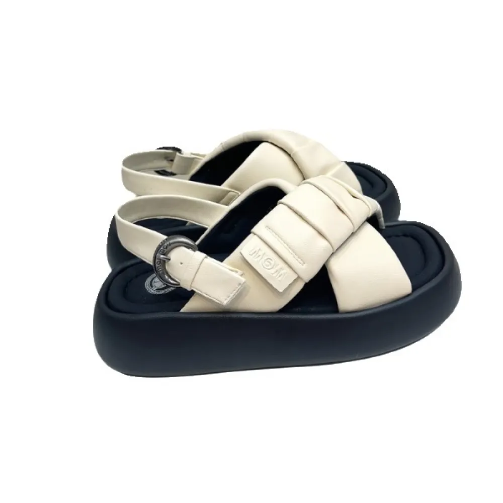 2024 Sandali romani open-toe incrociati con suola spessa della nuova estate, scarpe da spiaggia per le vacanze alla moda, casual