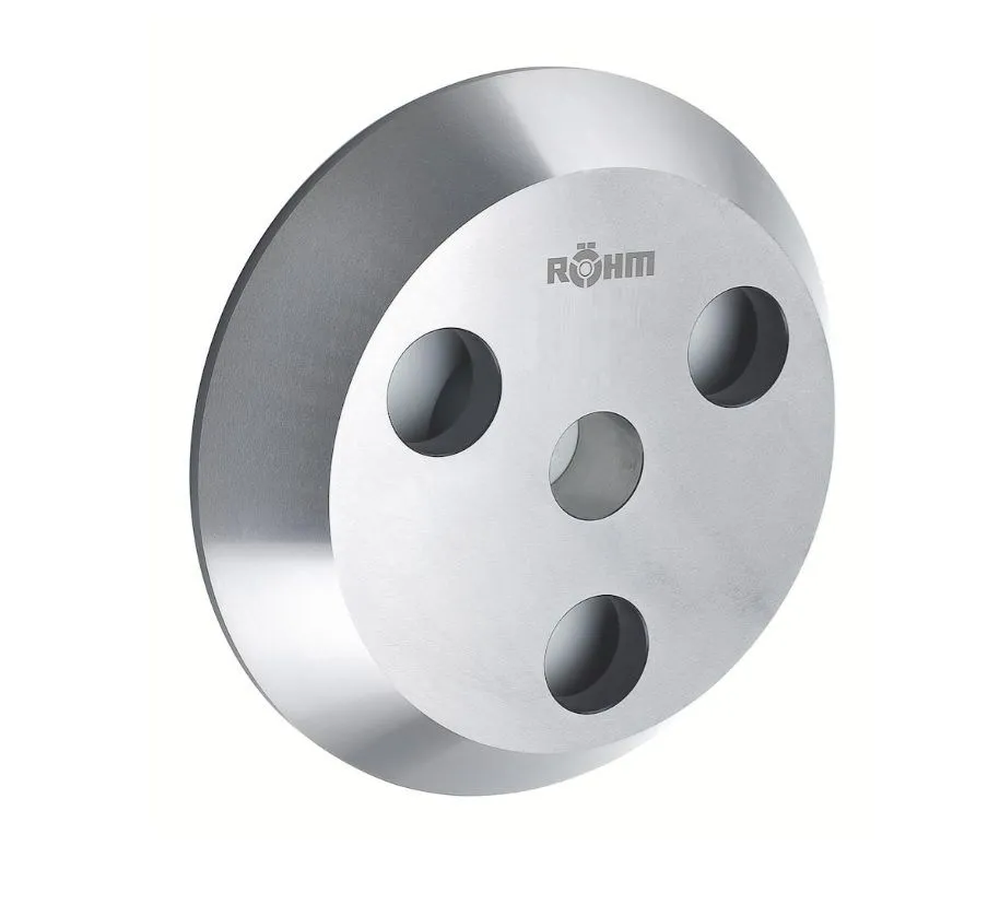 304571 Cuspide troncoconica 75 gradi Diametro 95mm, Rohm serie AZ, da utilizzare con contropunta MZK attacco Cono Morse CM 5