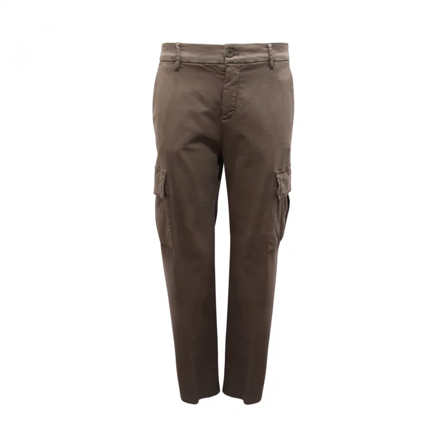 7465AZ PANTALONE CARGO DONNA MASON'S VICTORIA WOMAN TROUSERS GREEN