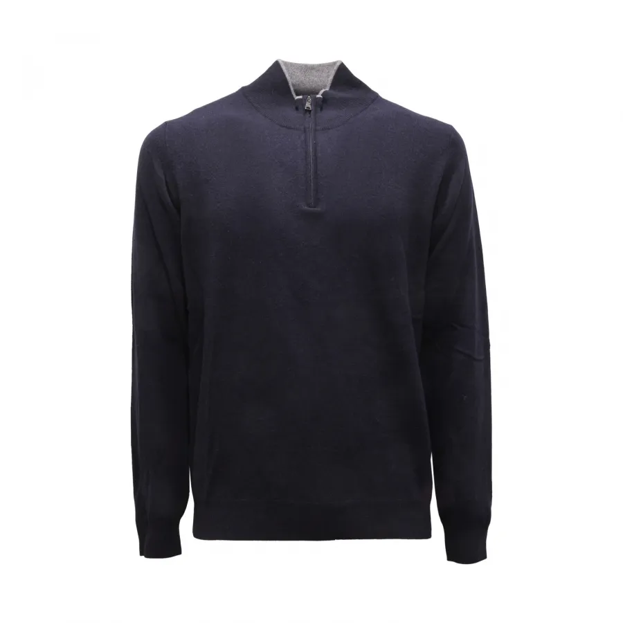 7521AS maglione uomo FERRANTE ROYAL RED man wool sweater blue