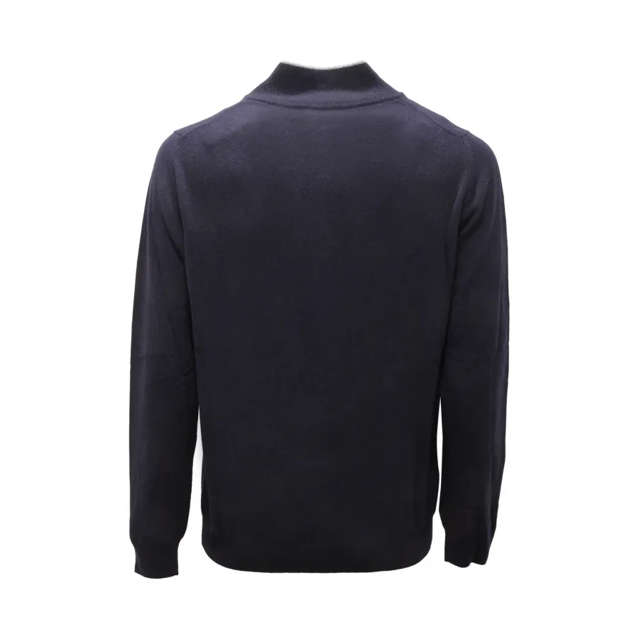 7521AS maglione uomo FERRANTE ROYAL RED man wool sweater blue