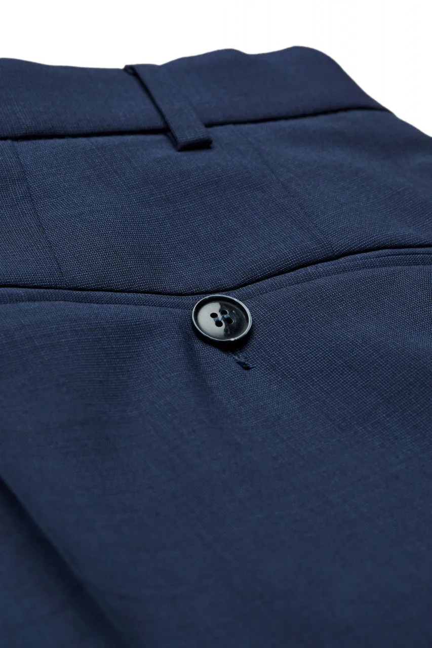 Abito blu digel lana stretch marzotto drop sei modern fit