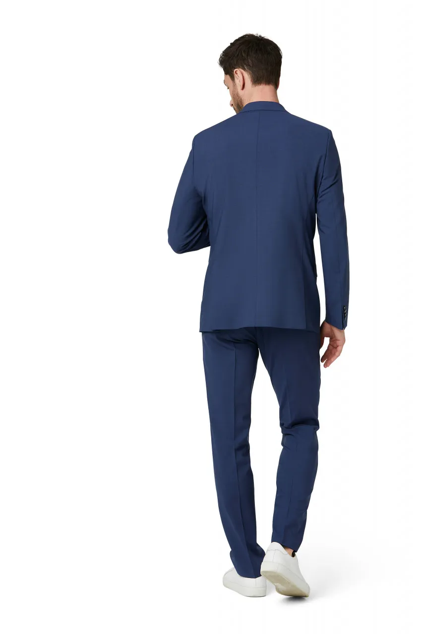 Abito blu digel lana stretch marzotto drop sei modern fit