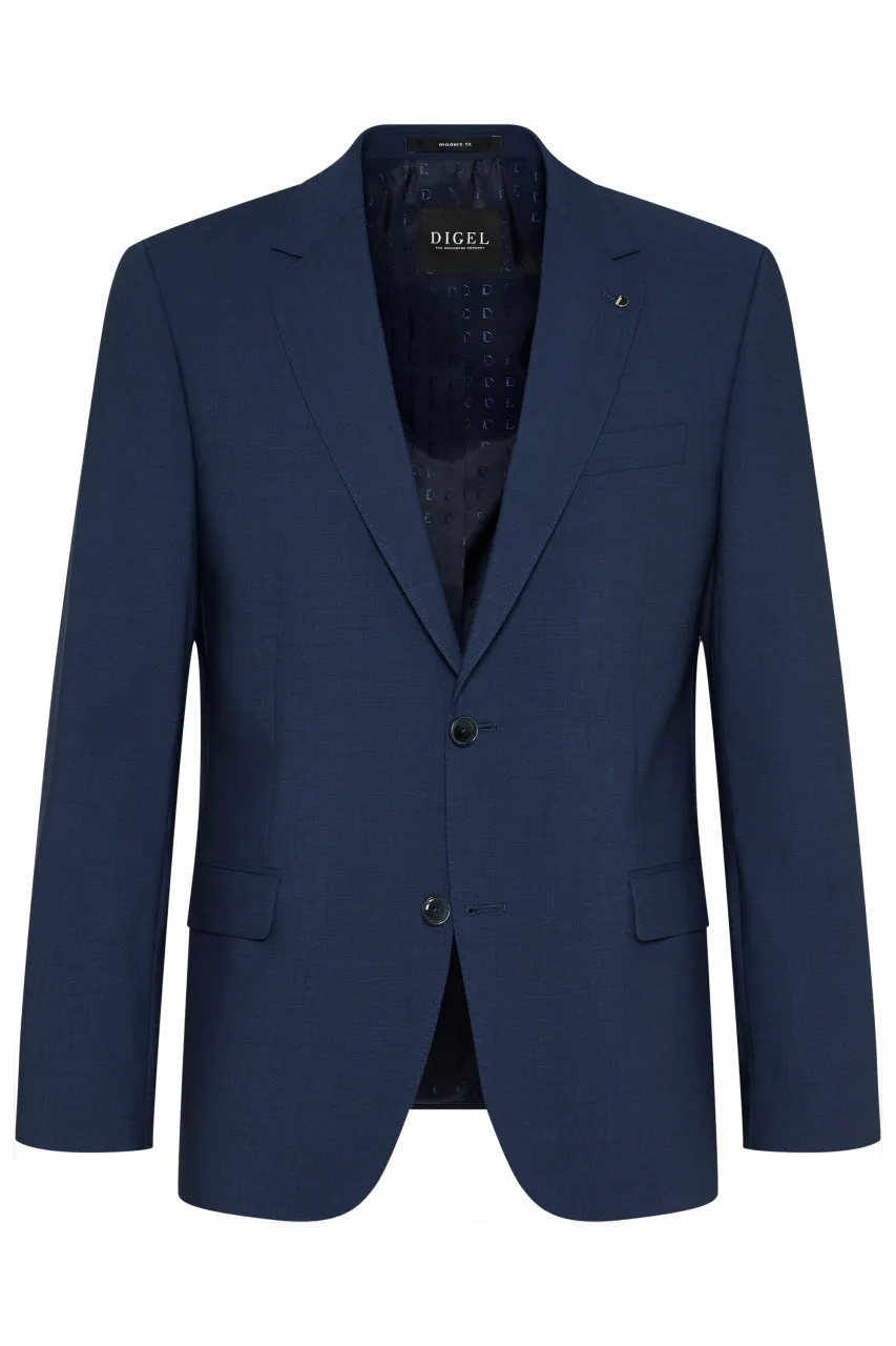 Abito blu digel lana stretch marzotto drop sei modern fit