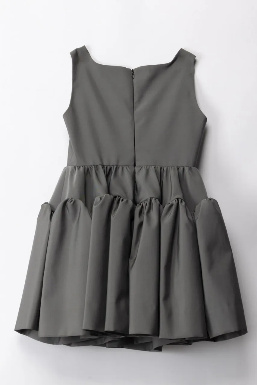 Abito con pieghe Black