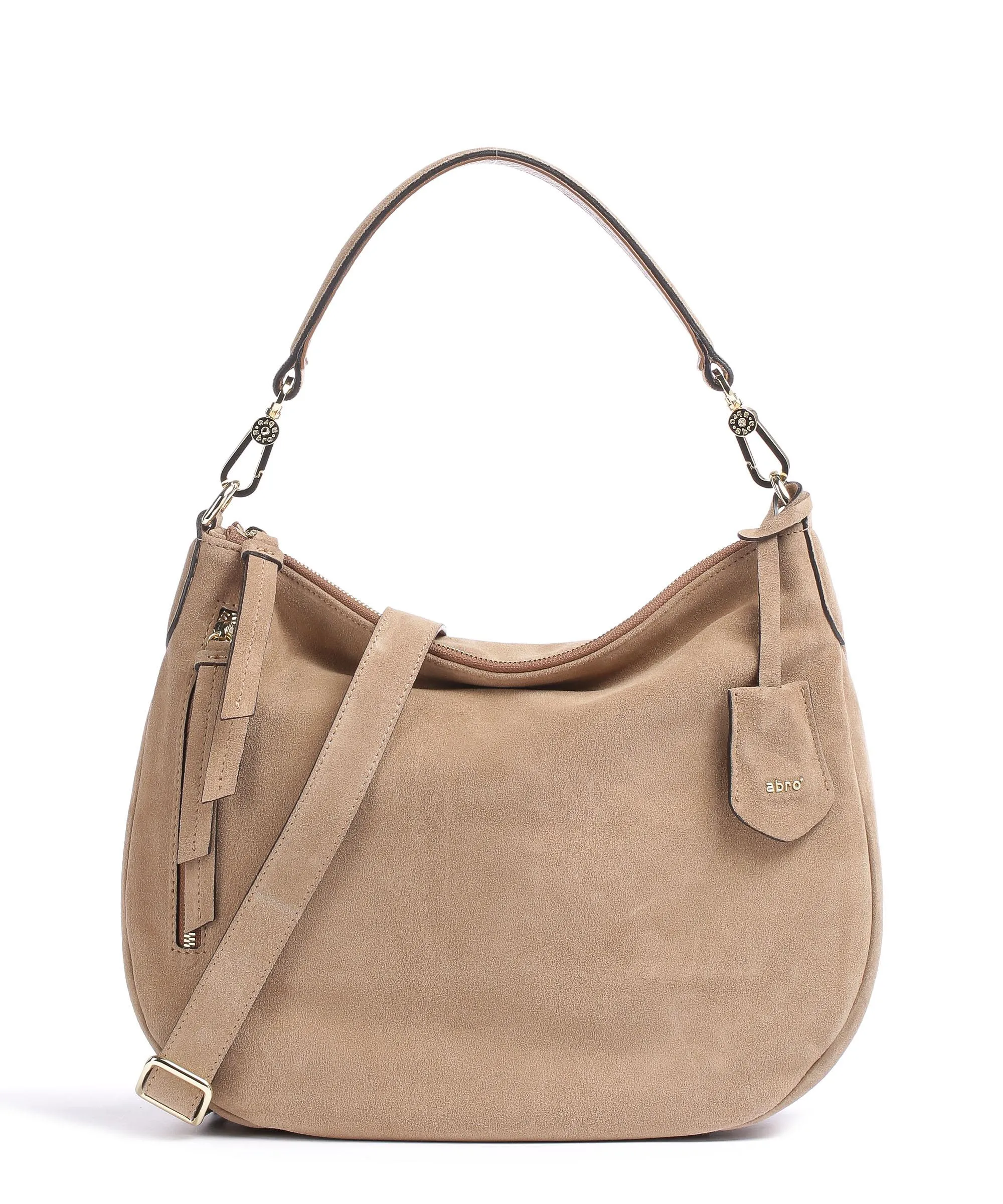  Abro Kaleido Juna Borsa hobo pelle bovina ruvida camel  