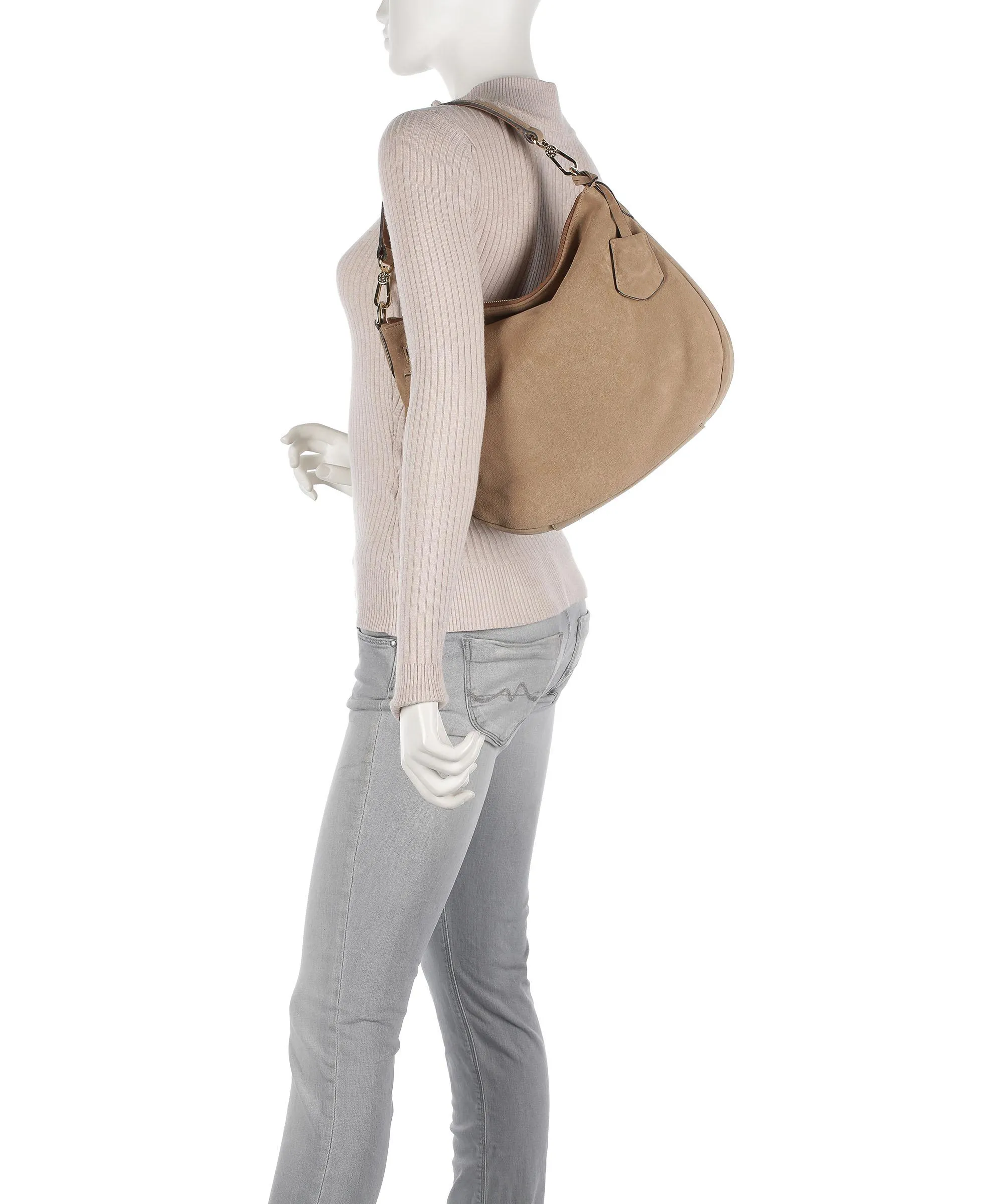  Abro Kaleido Juna Borsa hobo pelle bovina ruvida camel  