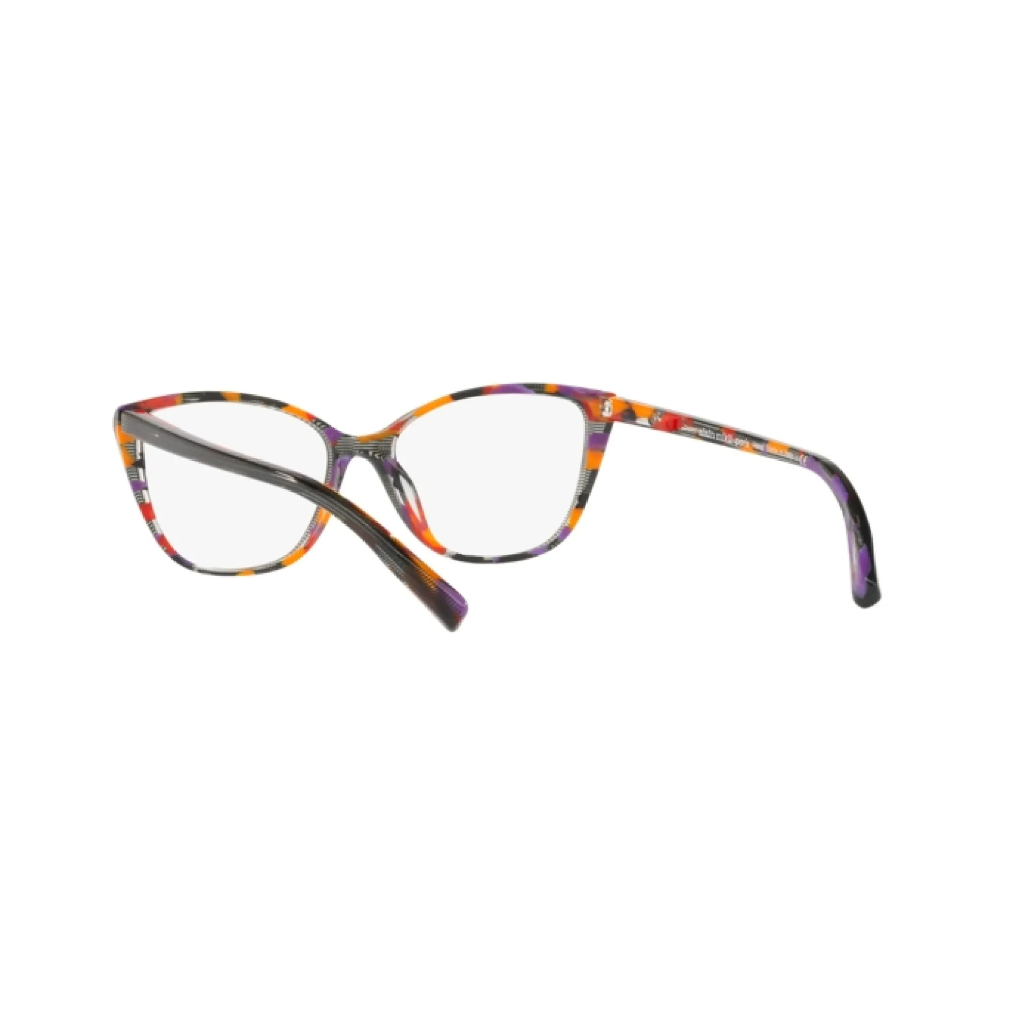   Alain Mikli A0 3082 - 001 Top Nero Multicolore | Occhiale Da Vista Donna 