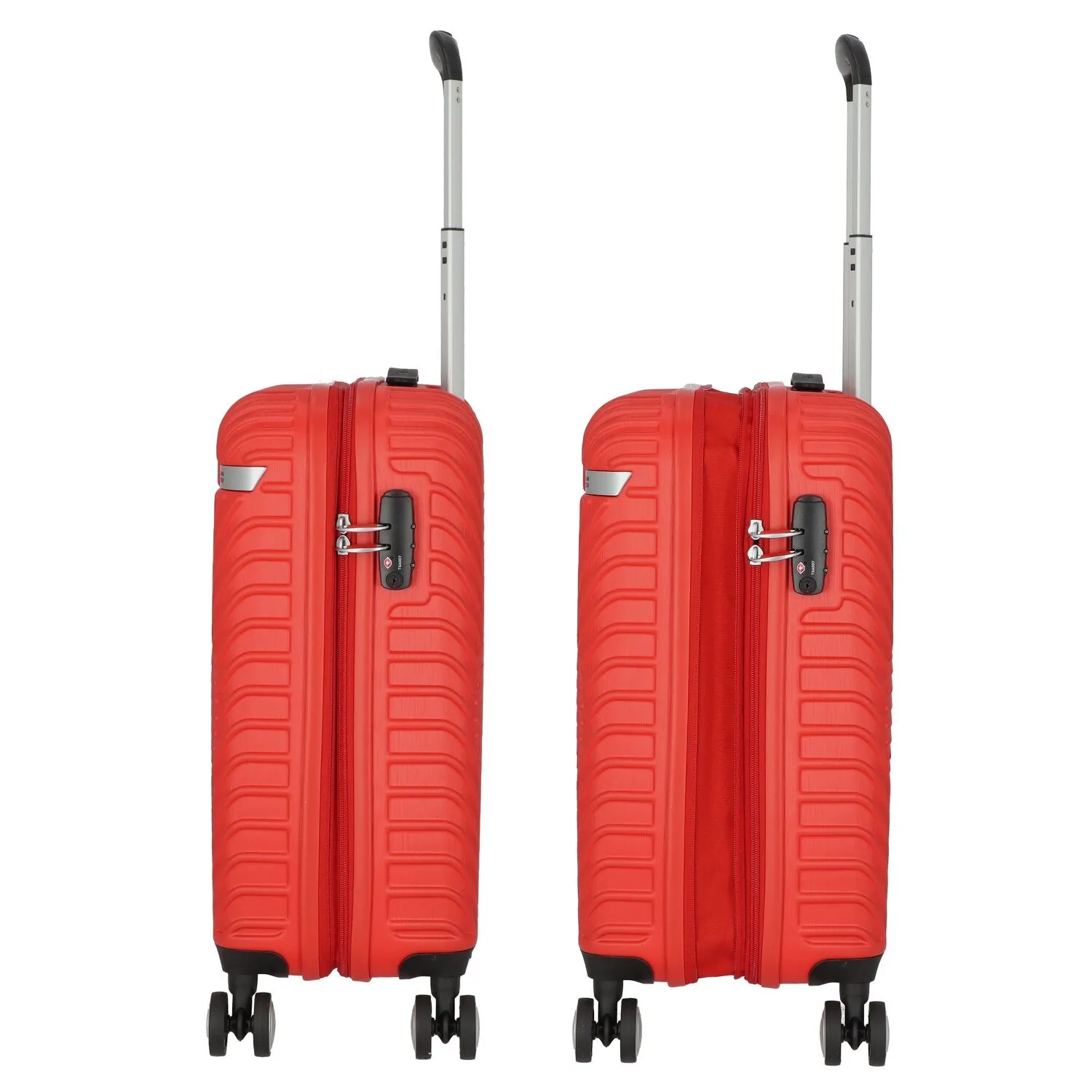 American Tourister Mickey Clouds 4 ruote Carrello della cabina 55 cm con piega di espansione