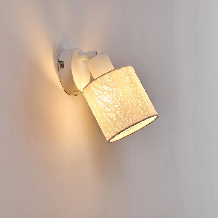 Antalya Applique Bianco, 1-Luce