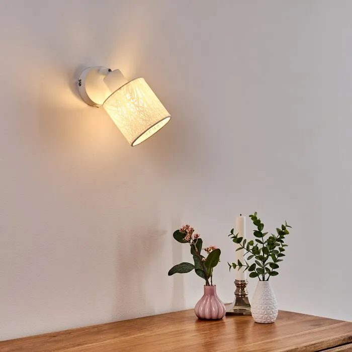 Antalya Applique Bianco, 1-Luce