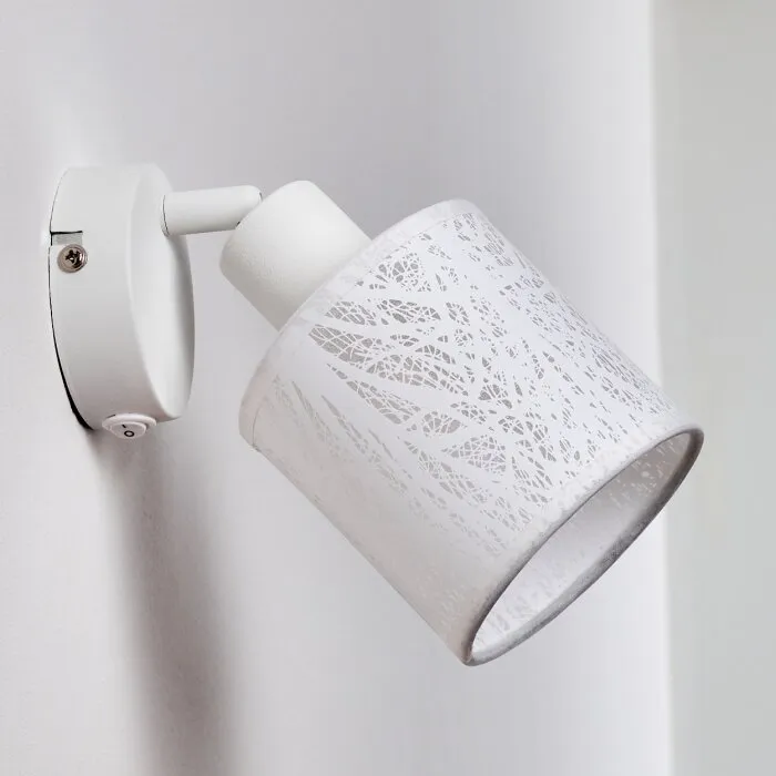 Antalya Applique Bianco, 1-Luce
