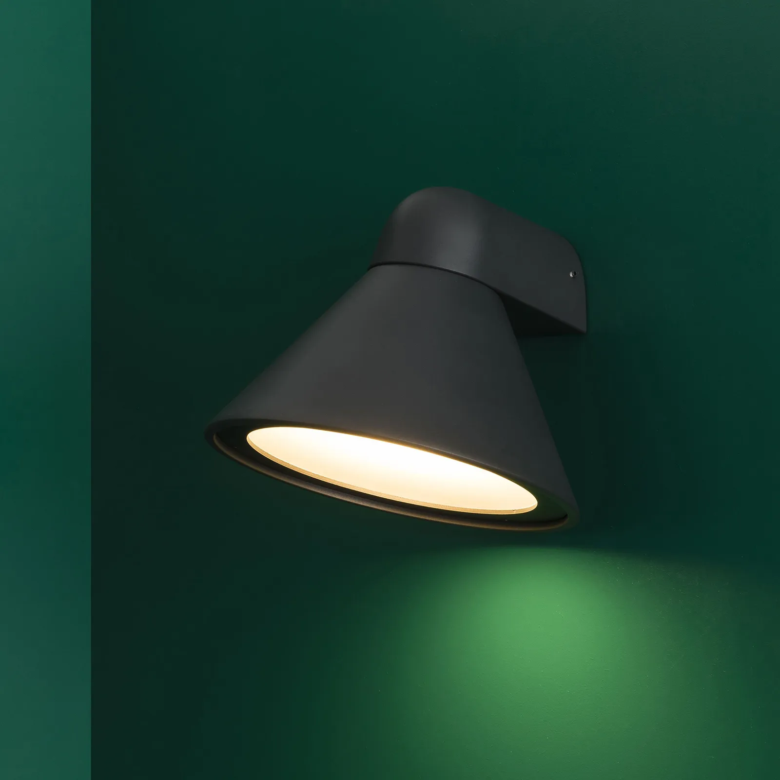 Applique da esterni Pals, IP65 grigio scuro