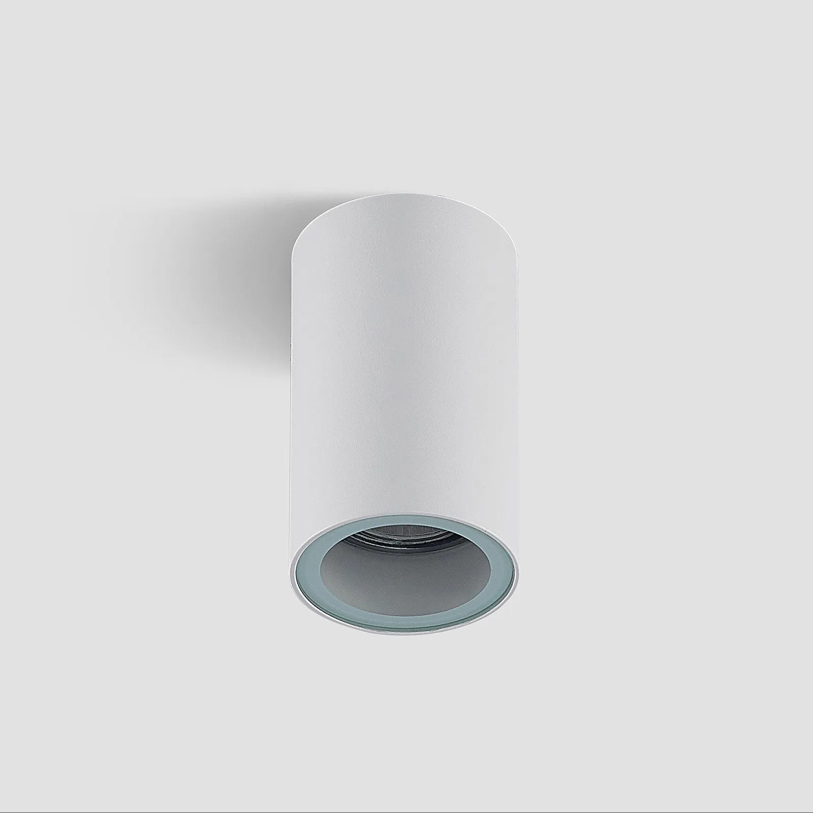 Arcchio faretto Olivir, bianco, metallo, Ø 6 cm, GU10, IP44