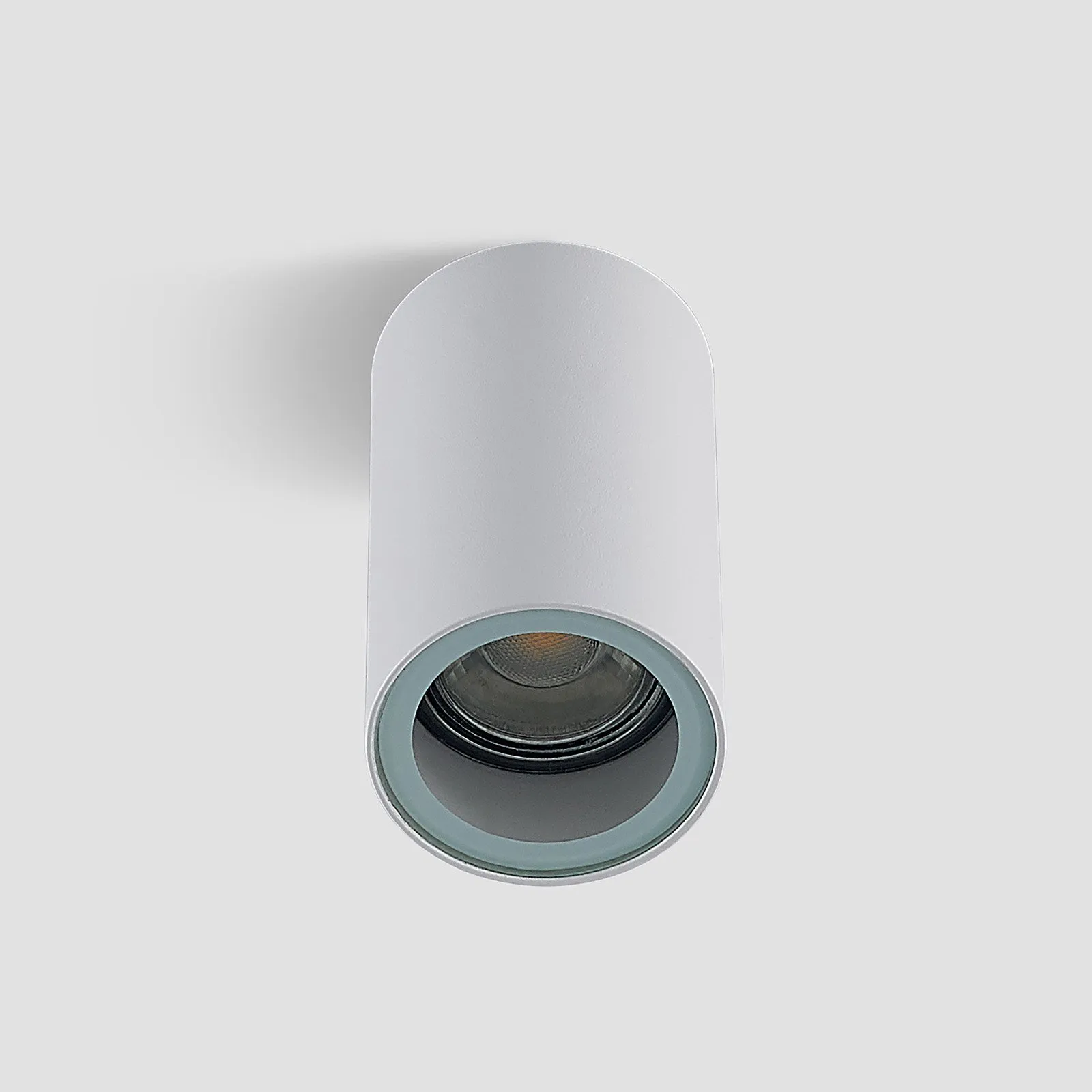 Arcchio faretto Olivir, bianco, metallo, Ø 6 cm, GU10, IP44