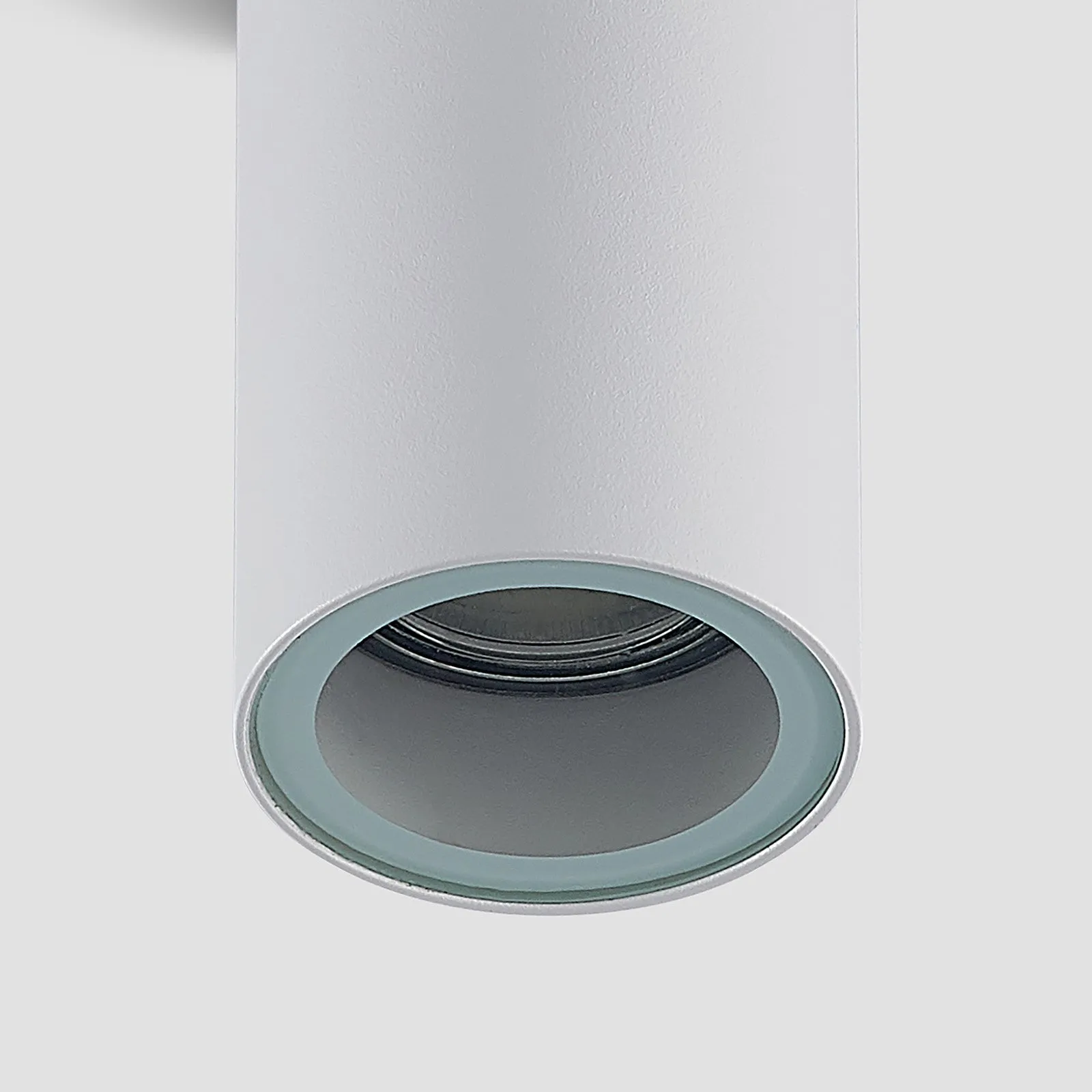 Arcchio faretto Olivir, bianco, metallo, Ø 6 cm, GU10, IP44