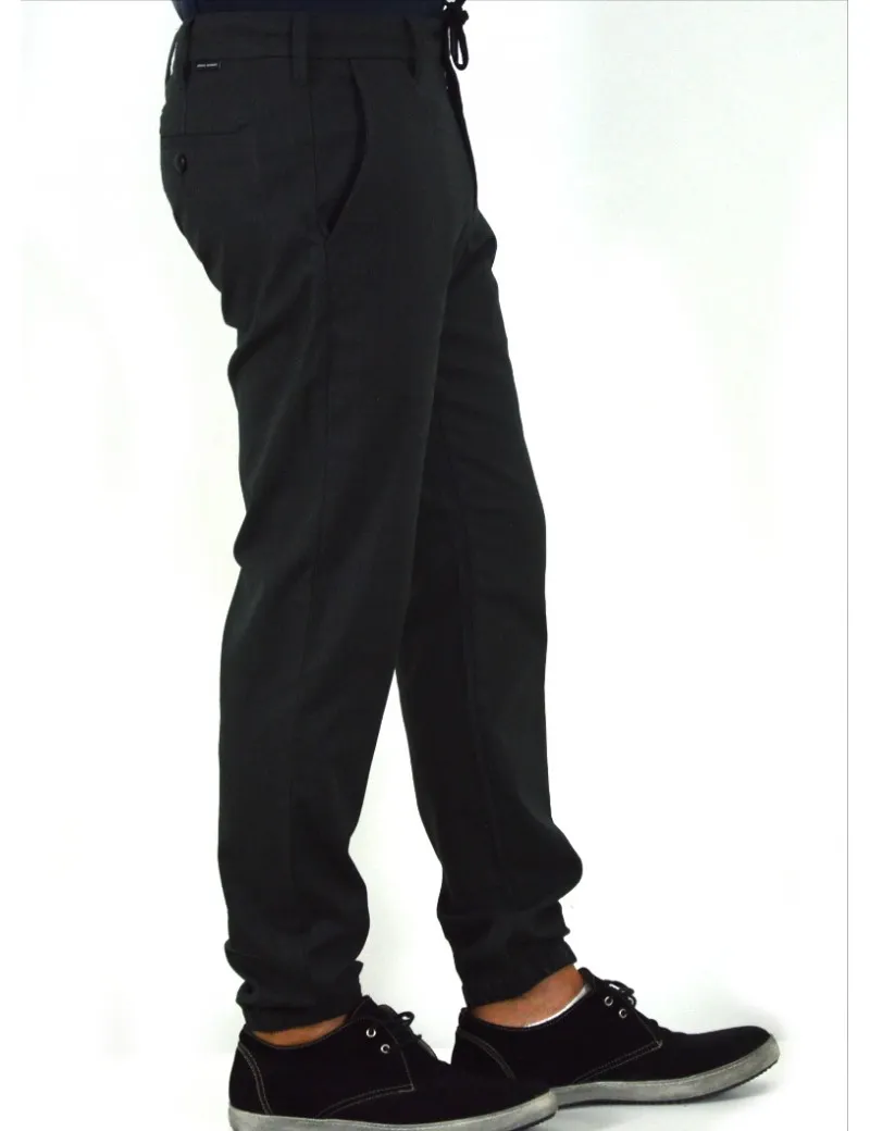 ARMANI EXCHANGE pantalone uomo grigio elastico in fondo 6ZZP02