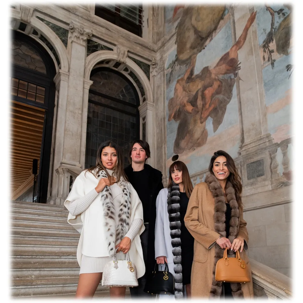 Avvenice - Imperium - Borsa in Pelle Premium - Canyon - Handmade in Italy - Exclusive Luxury Collection
