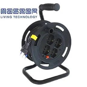 AVVOLGICAVO MASTER CAVO 3X1,5 con 4 Prese P40