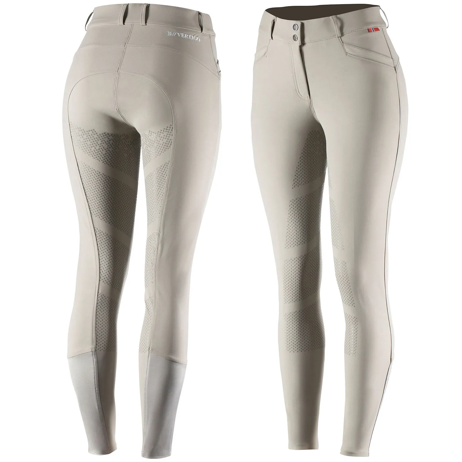 B Vertigo Patricia Pantaloni da equitazione snellenti con full seat in silicone da donna