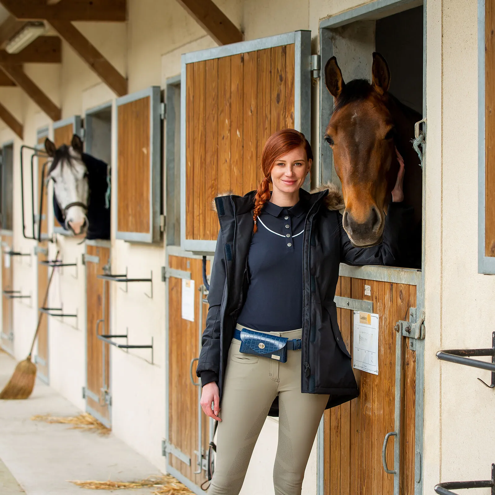 B Vertigo Patricia Pantaloni da equitazione snellenti con full seat in silicone da donna