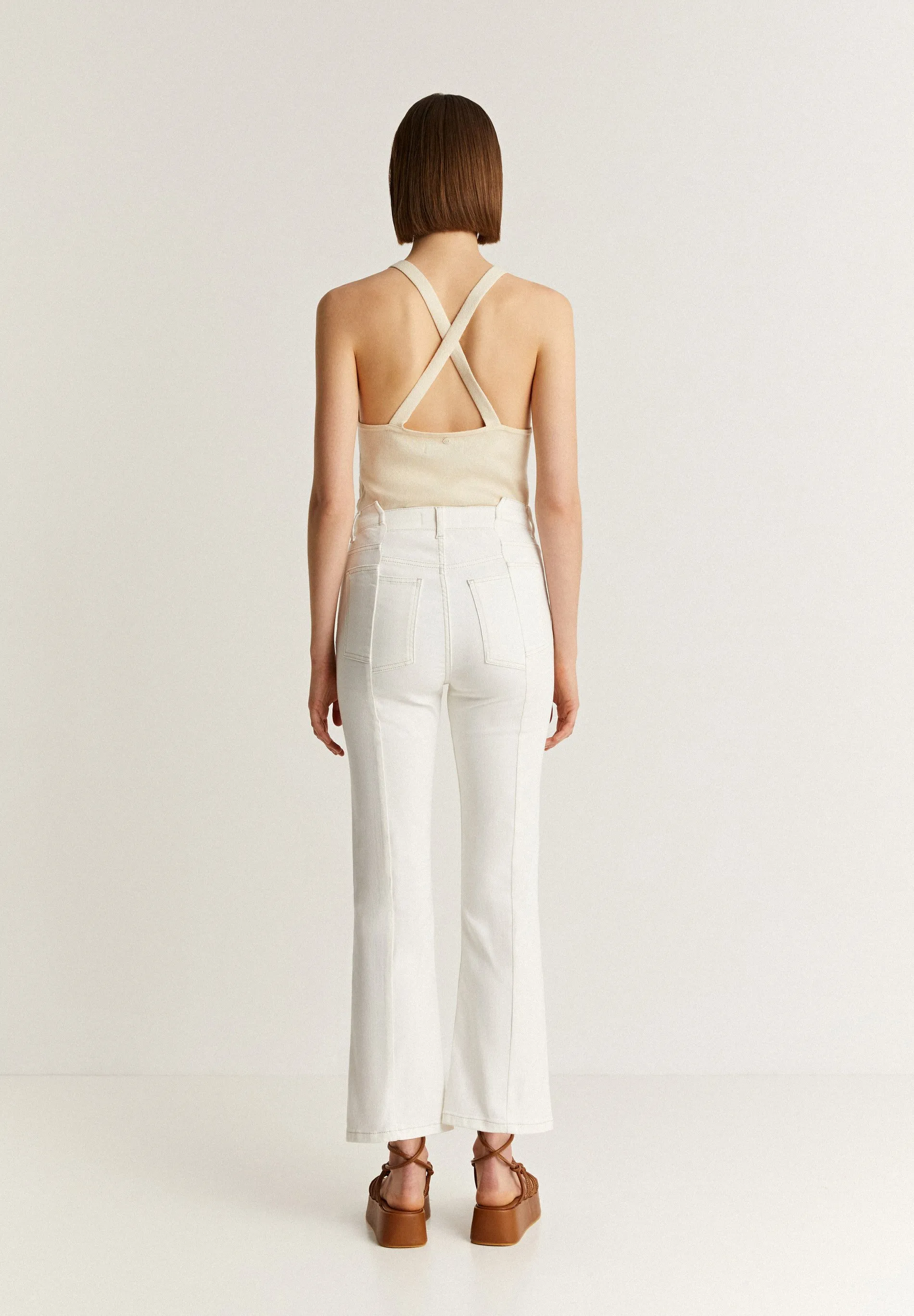 BACK SEAM  - Jeans a zampa