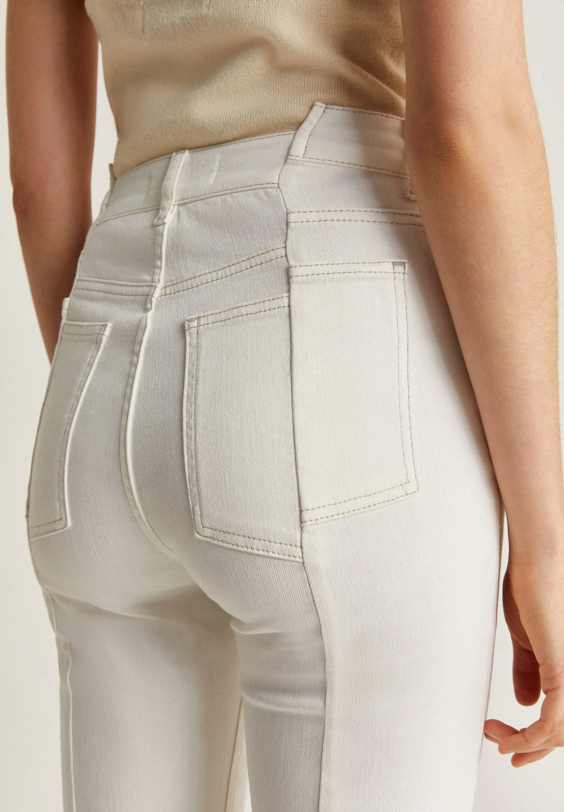BACK SEAM  - Jeans a zampa
