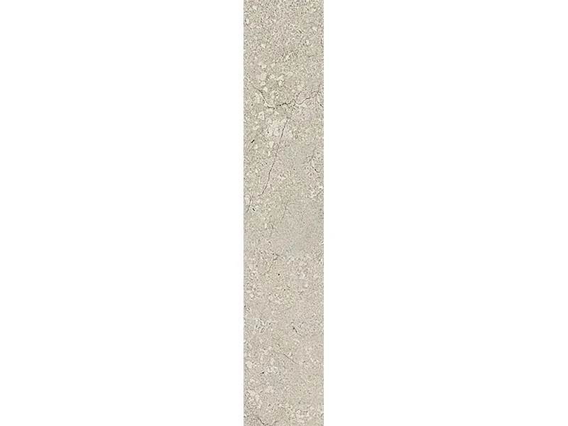 Battiscopa in gres porcellanato Malibù Lagoon grigio 8,5 cm x 45 cm