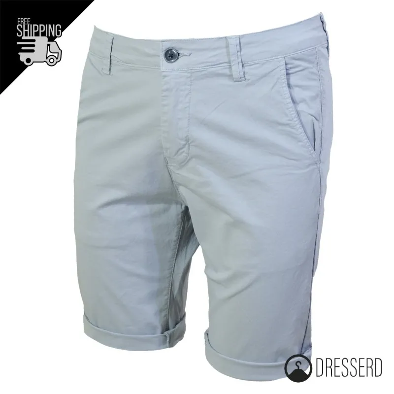Bermuda Uomo Dresserd Pantaloncino Corto in Cotone Tasca America Pantalone Corto