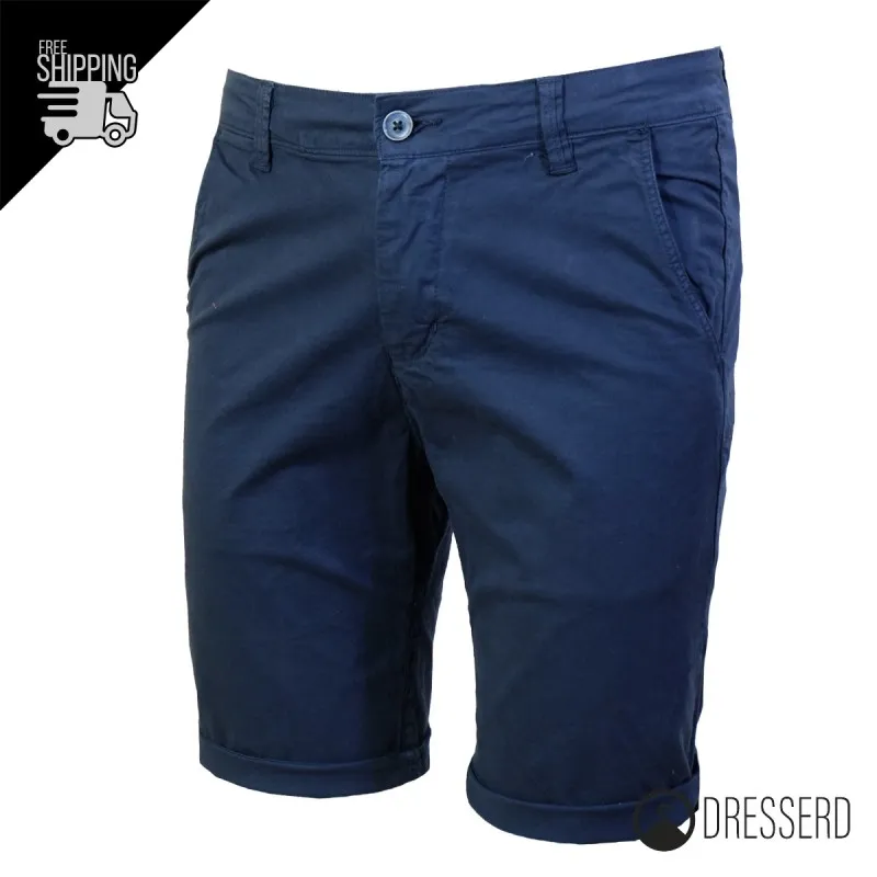 Bermuda Uomo Dresserd Pantaloncino Corto in Cotone Tasca America Pantalone Corto