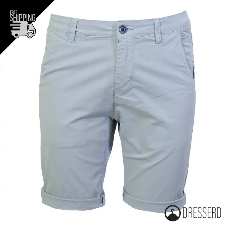 Bermuda Uomo Dresserd Pantaloncino Corto in Cotone Tasca America Pantalone Corto