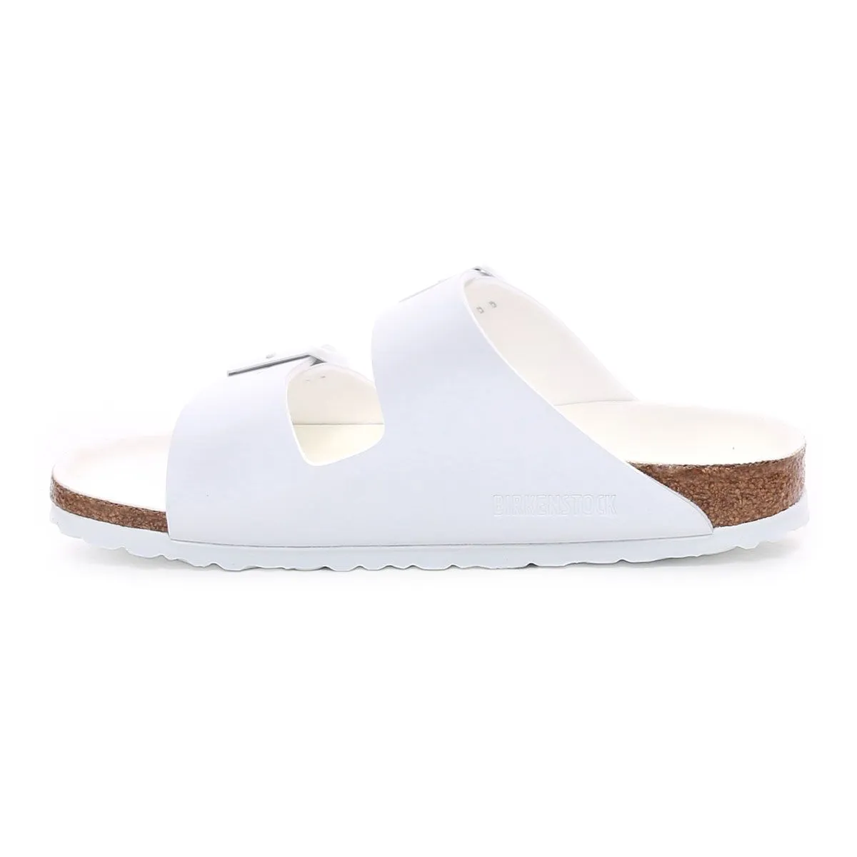 Birkenstock Arizona Birko-Flor Donna Bianco