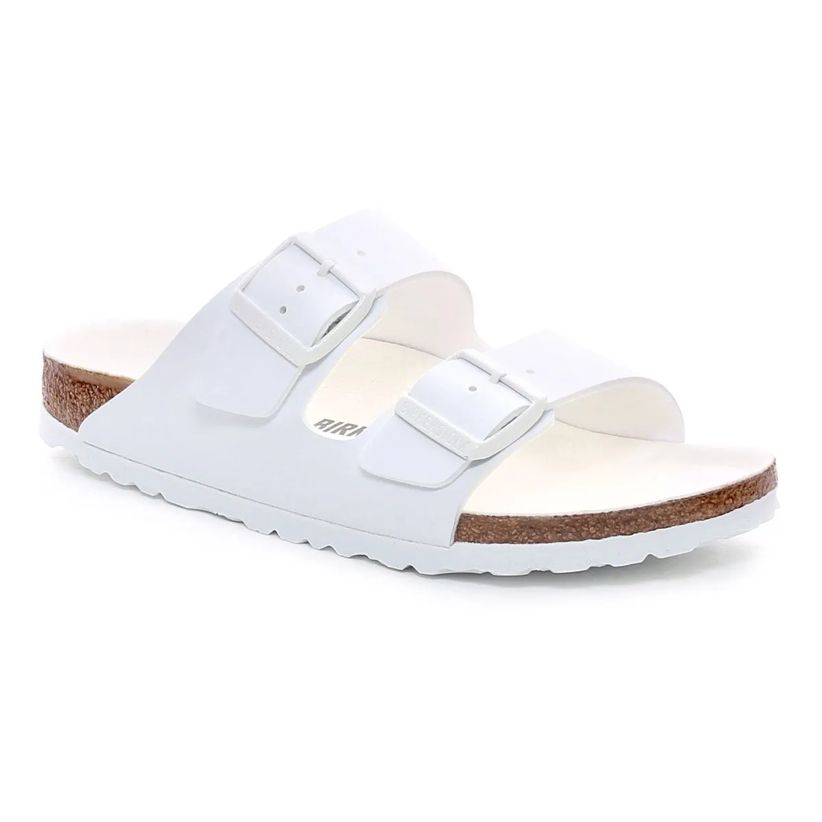 Birkenstock Arizona Birko-Flor Donna Bianco