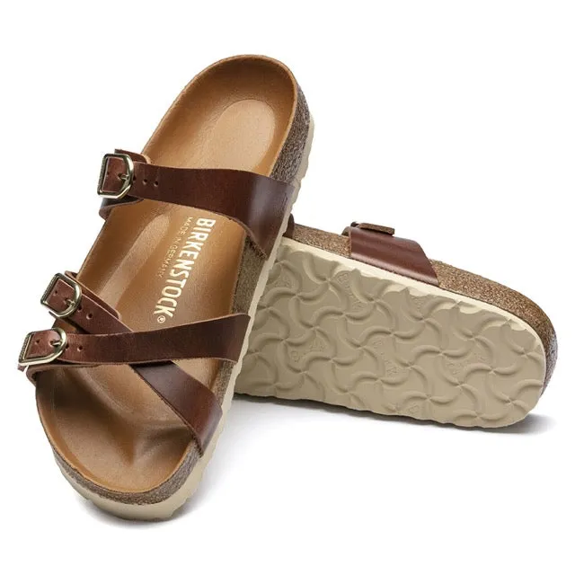 BIRKENSTOCK FRANCA COGNAC