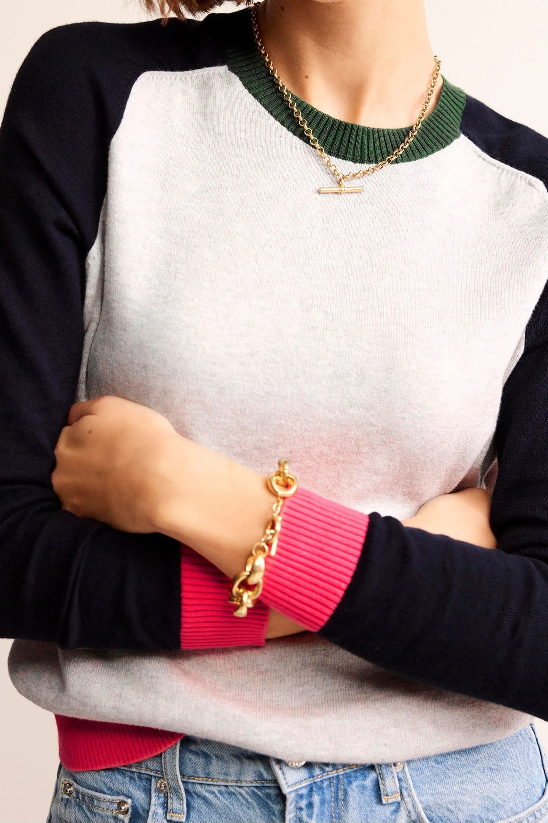 Boden - Meg - Maglia con maniche a bisaccia    