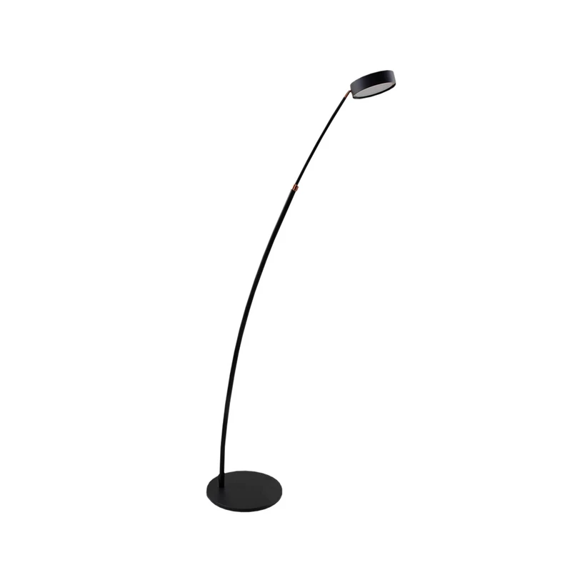 Boga LED Piantana Nero - Lucande | Acquista online