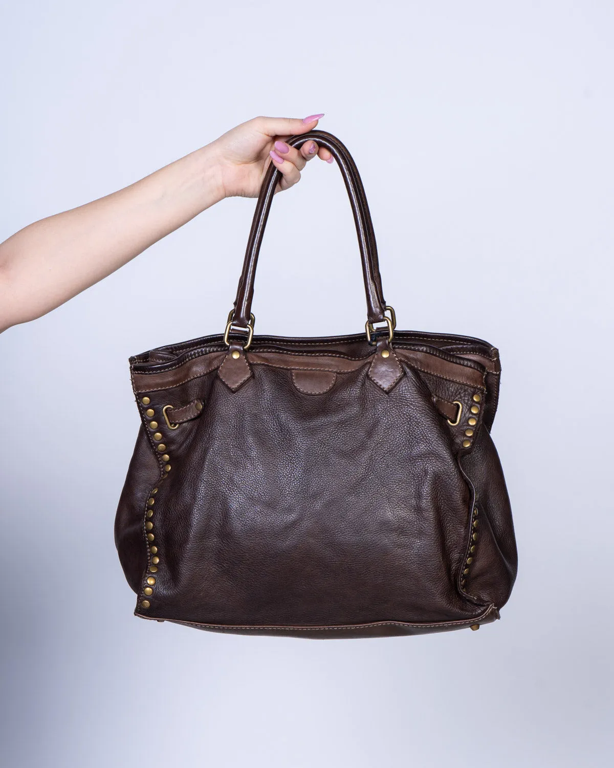 BORSA BIANCOSPINO TESTA DI MORO