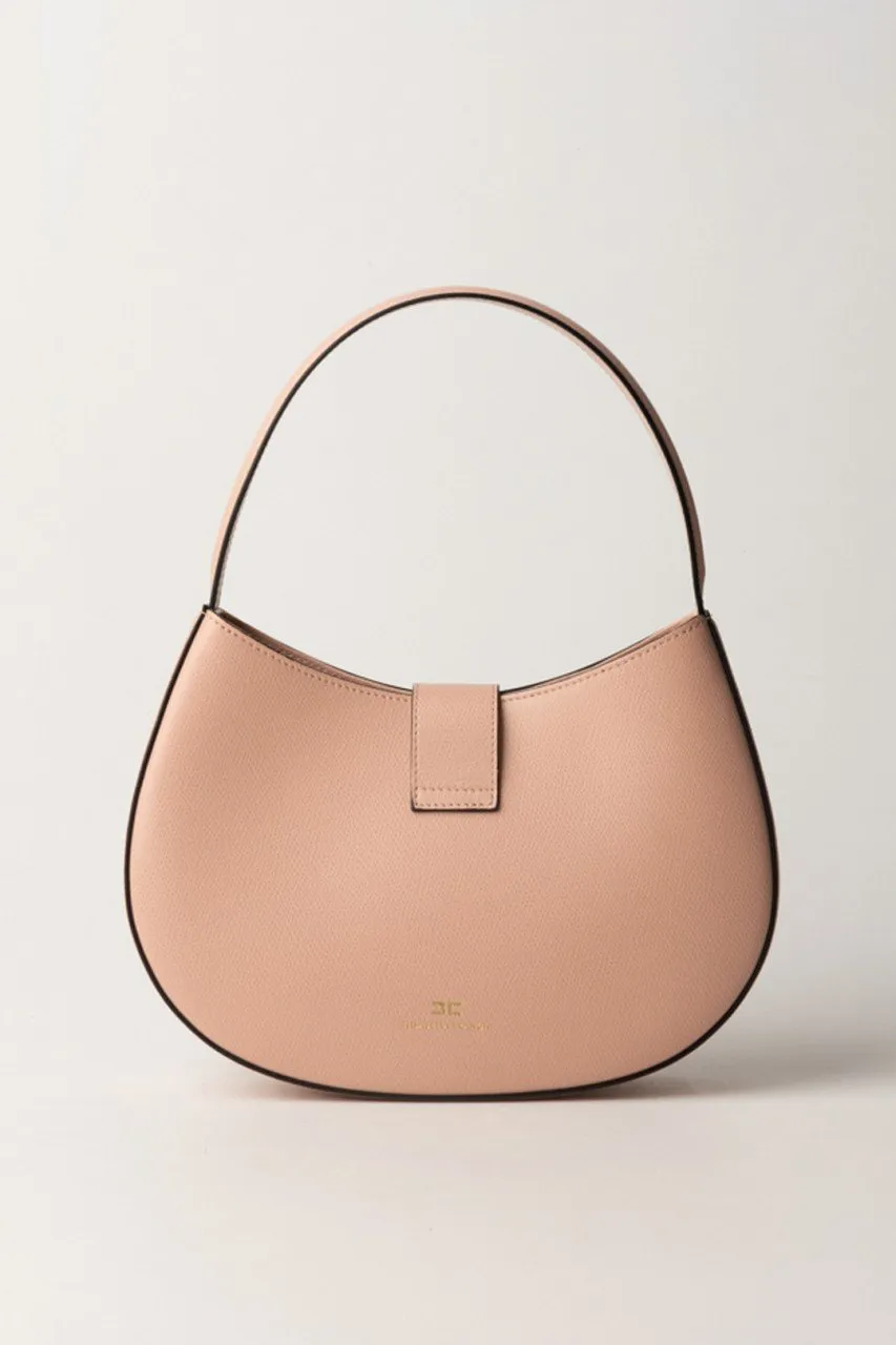 Borsa hobo grande con logo Carne