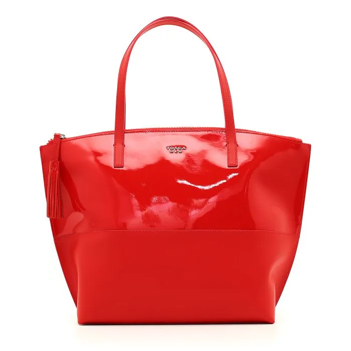BORSA SHOPPING GRANDE AUDREY ROSSO ROSSO