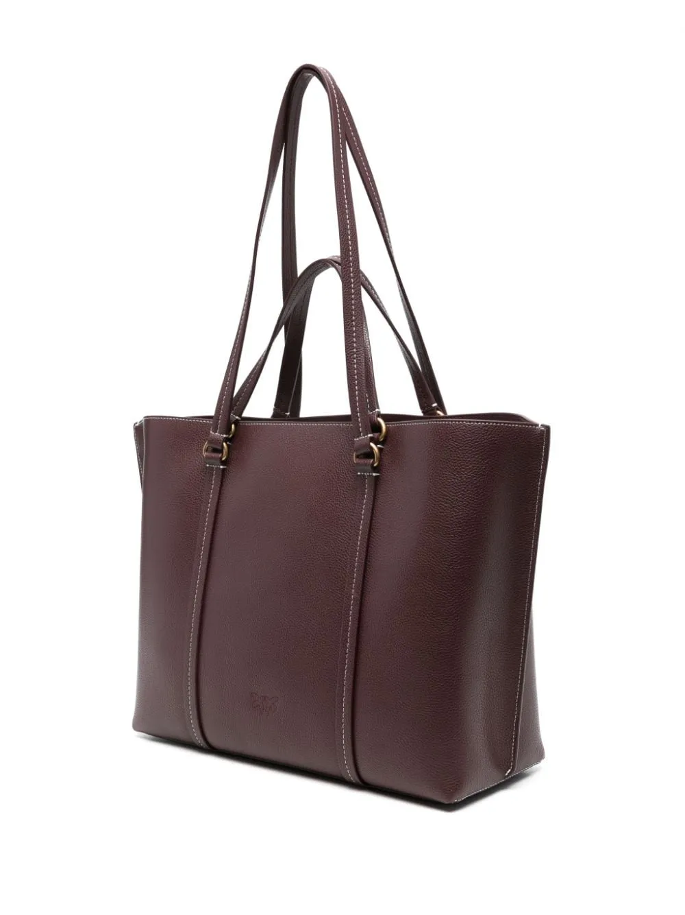 Borsa tote Love Birds goffrata