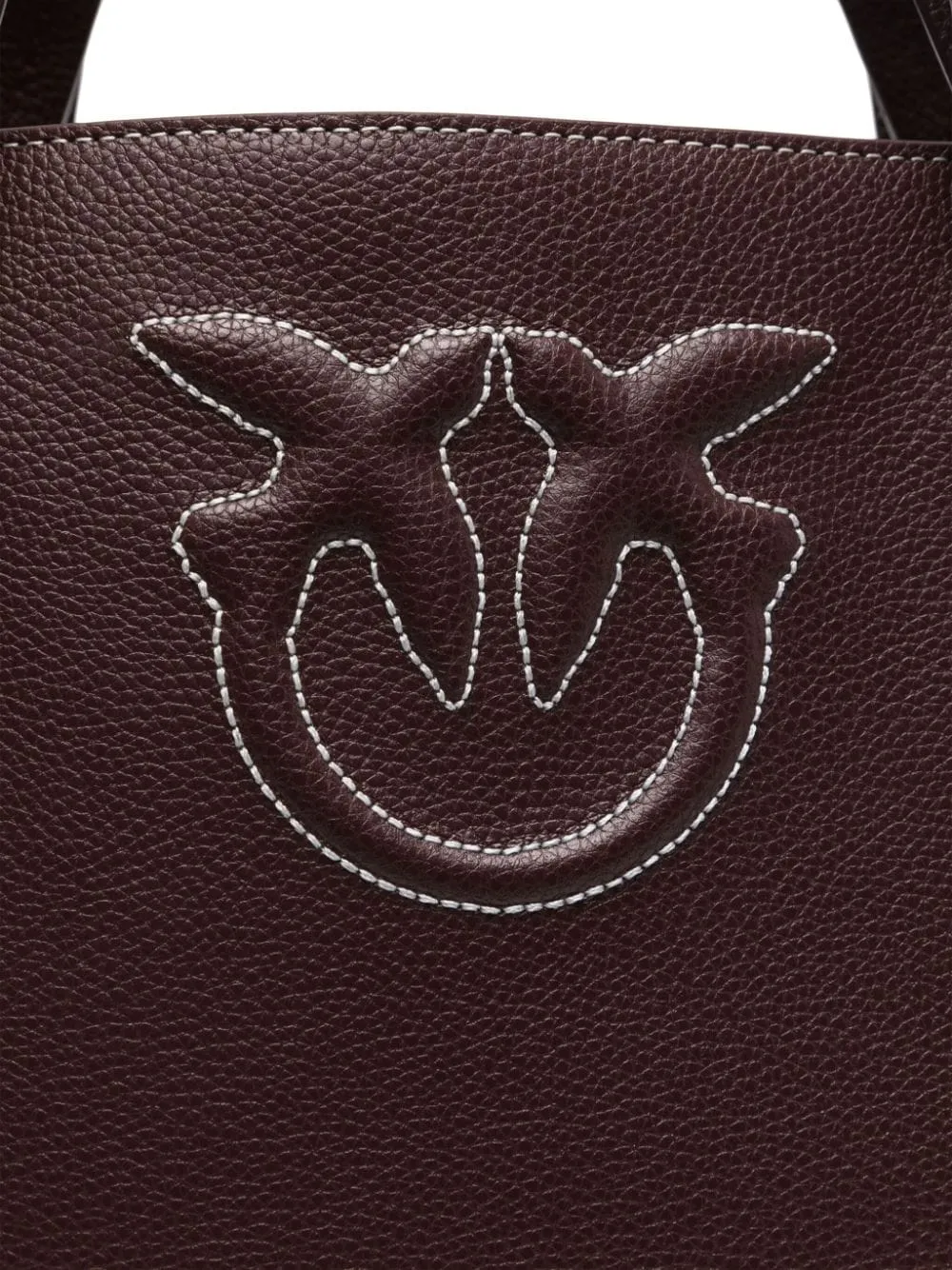 Borsa tote Love Birds goffrata