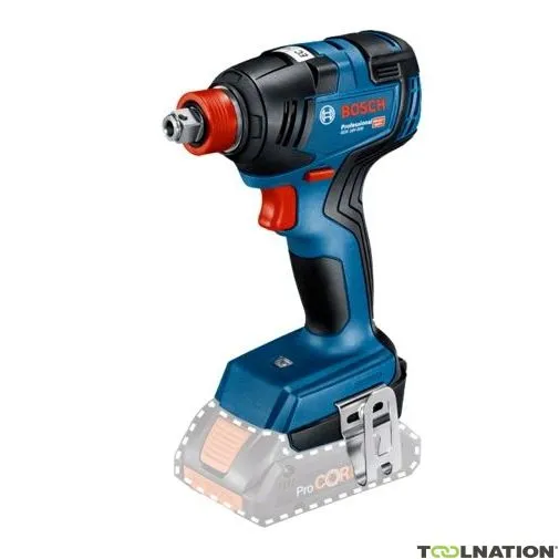 Bosch Professional 06019J2204 Avvitatore a impulsi GDX 18V-200 18V senza batterie e caricabatterie