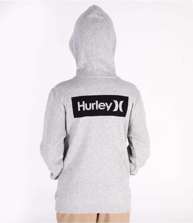 Boys O&O Boxed Flashback Pullover Grey Heather