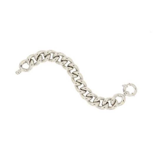 Bracciale Grumette media argento