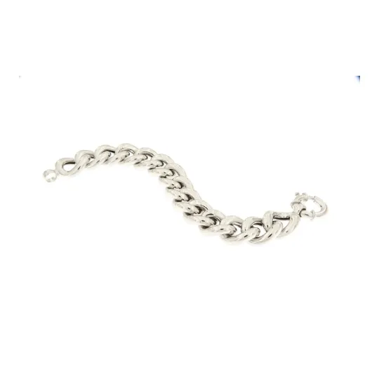 Bracciale Grumette media argento