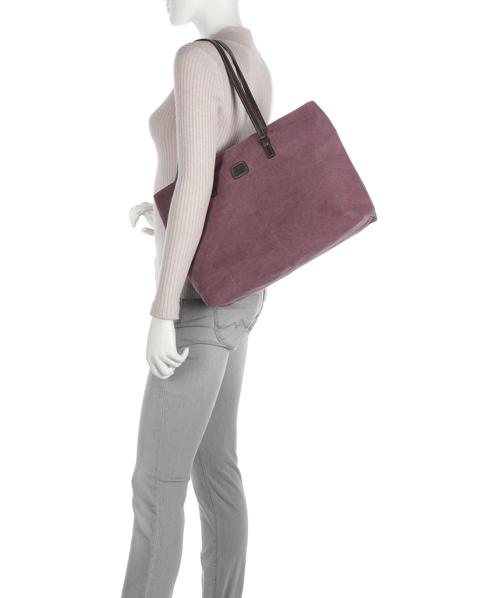  Brics Sorrento Borsa shopper tela mora  