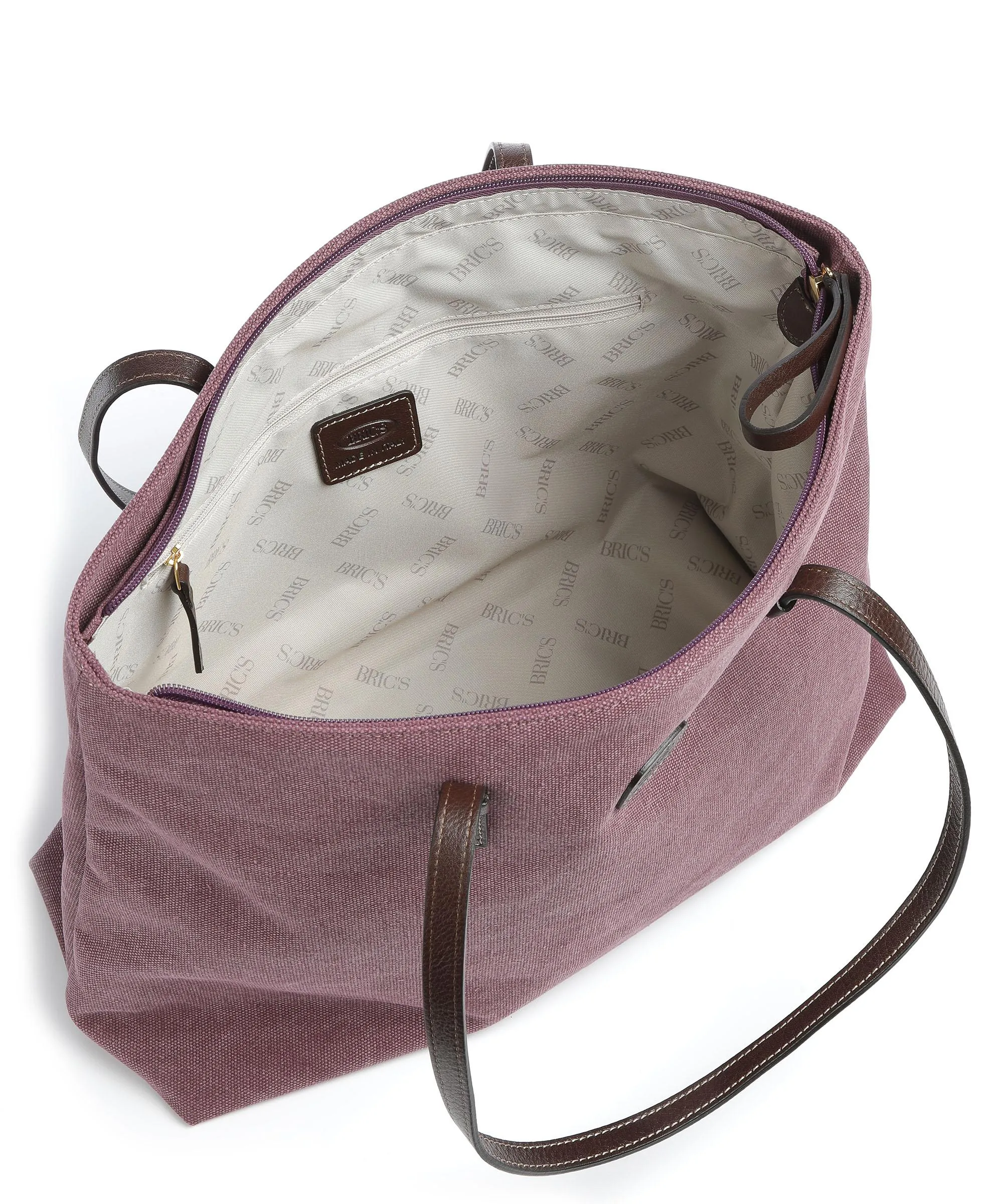  Brics Sorrento Borsa shopper tela mora  