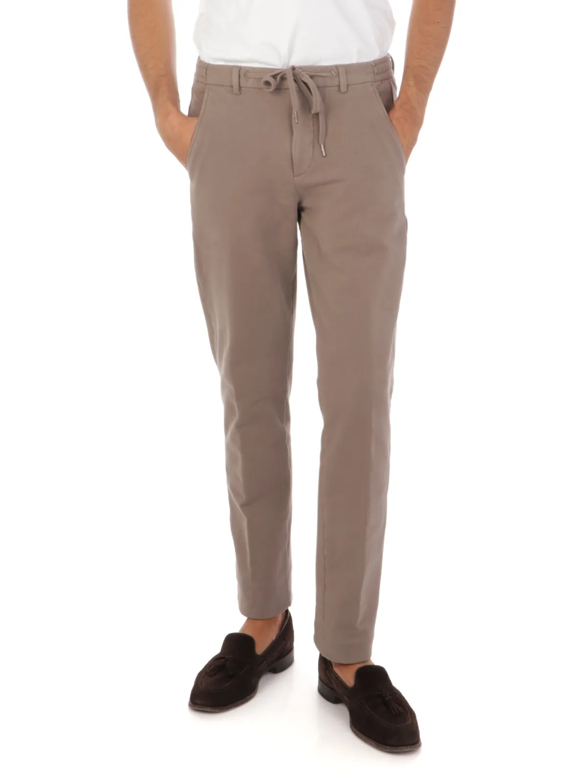 BRIGLIA 1949 ---------- Pantaloni Chino Uomo in Cotone Stretch ---------