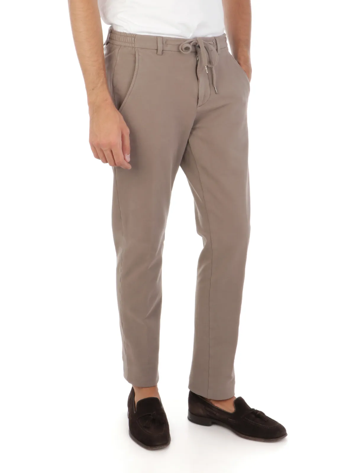 BRIGLIA 1949 ---------- Pantaloni Chino Uomo in Cotone Stretch ---------